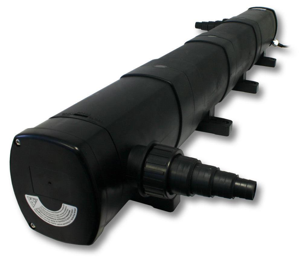 Set filtro per laghetto da 60000l Chiarificatore 72W Pompa ECO 100W Tubo 25m Pompa da fontana