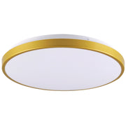 Plafoniera LED Polux Kern bianco oro 39cm 24W 4000K