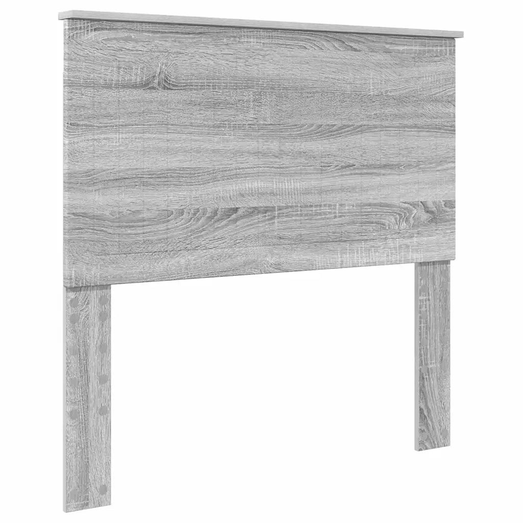 Testiera-Testata-Testiera Decorativa Grigio Sonoma 100 cm Legno multistrato 419193