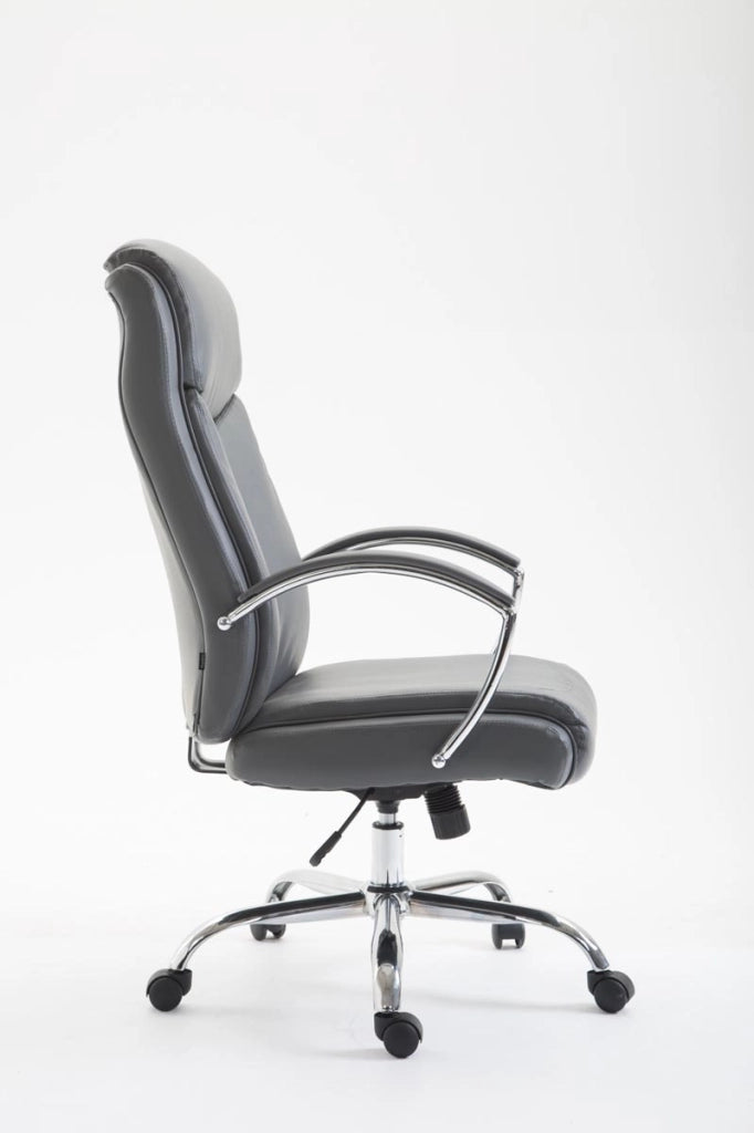 Sedia ufficio VAUD XL in similpelle grigio