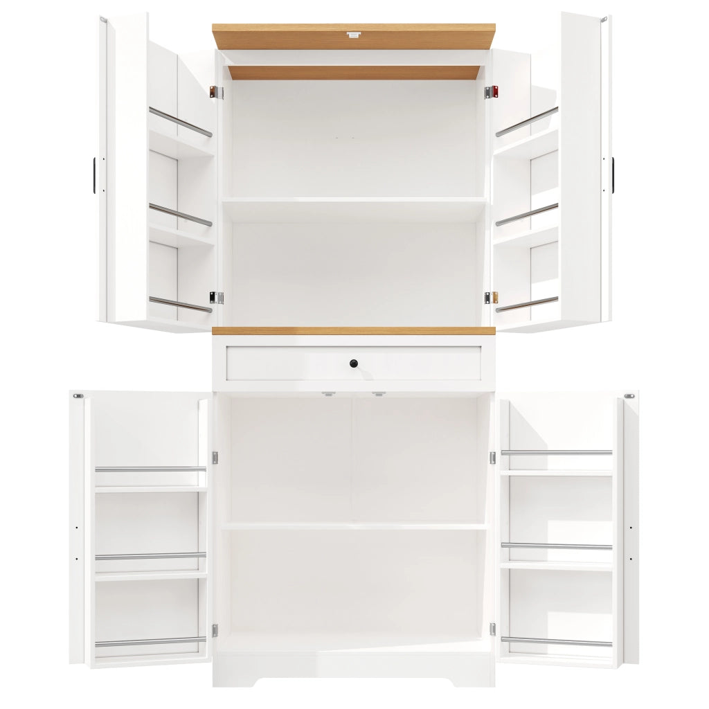 Credenza Buffet con Cassetti e Ante ¨C MINIMAL ¨C MDF e Truciolato, 80x40x180