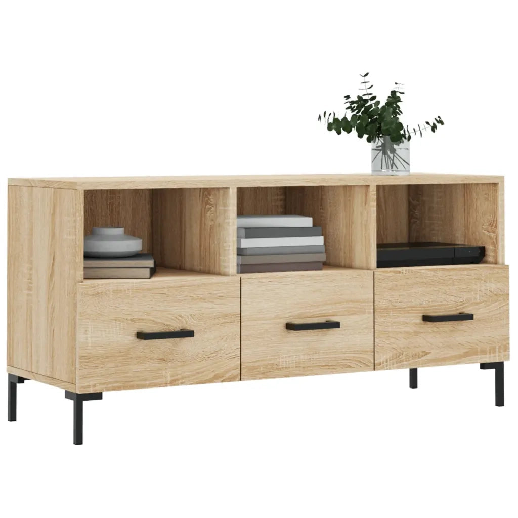 Mobile TV | Armadietto TV | Mobile Porta TV Rovere Sonoma 102x36x50 cm in Legno Multistrato