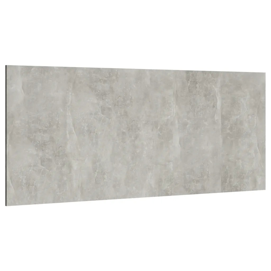 Testiera | Testata Letto Grigio Cemento 200x1,5x80cm in Legno Multistrato