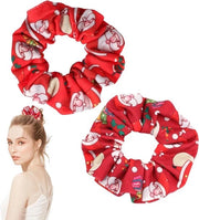 Accessori per Capelli per Bambini e Adulti - 2 Pezzi - Decorazioni per Capelli per Natale - Bambini e Adulti - Accessori per Capelli per Natale - Accessori per Capelli con Code - Accessori per Capelli per Bambini e Adulti