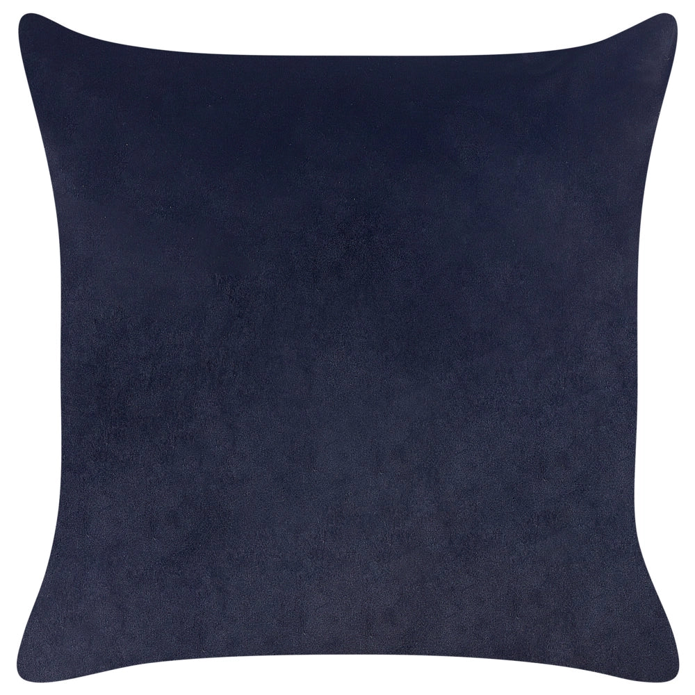 Set di 2 cuscini decorativi a strisce bianche e nere Zebra 45 x 45 cm Moderno Safari Decor