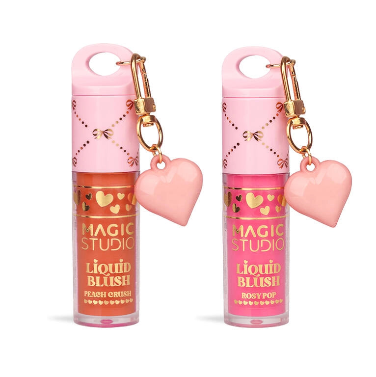 Magic Studio  Coquette blush liquido con charm  Rosy Pop