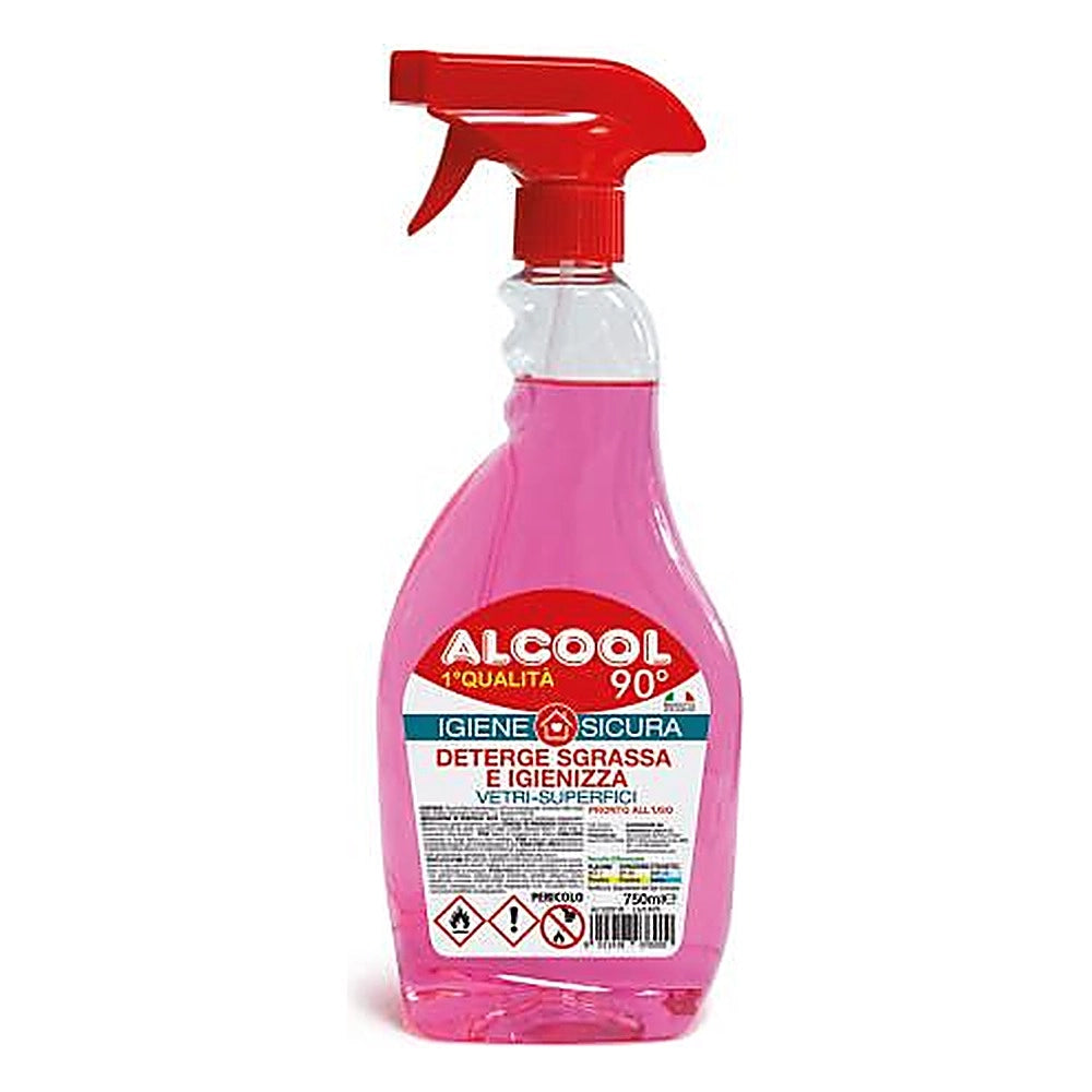 Alcool etilico denaturato 90° da 0,75 litri