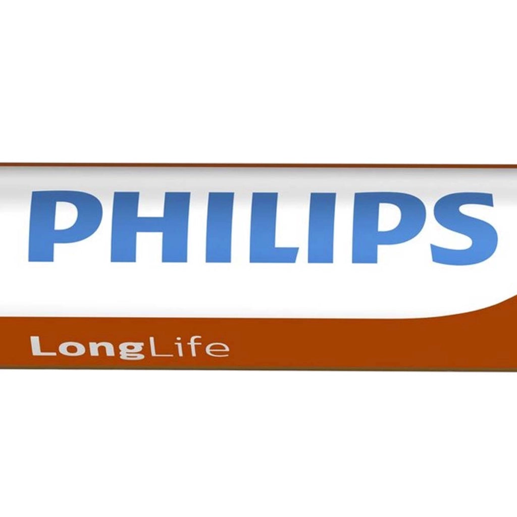 Confezione 12 Pile R03 1.5V Zinco AAA Modello LongLife Ultra Resistente Bianco / Blu Philips