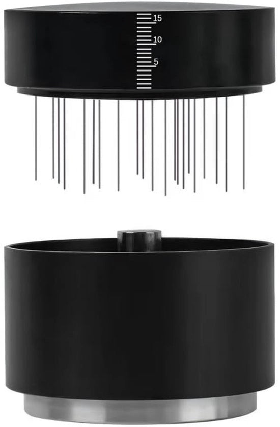 Stampa per caffè 3 in 1 multifunzionale - distributore - miscelatore - base regolabile 51/53/58mm - design di ritorno lento - caffè in modo efficiente - accessorio per caffè