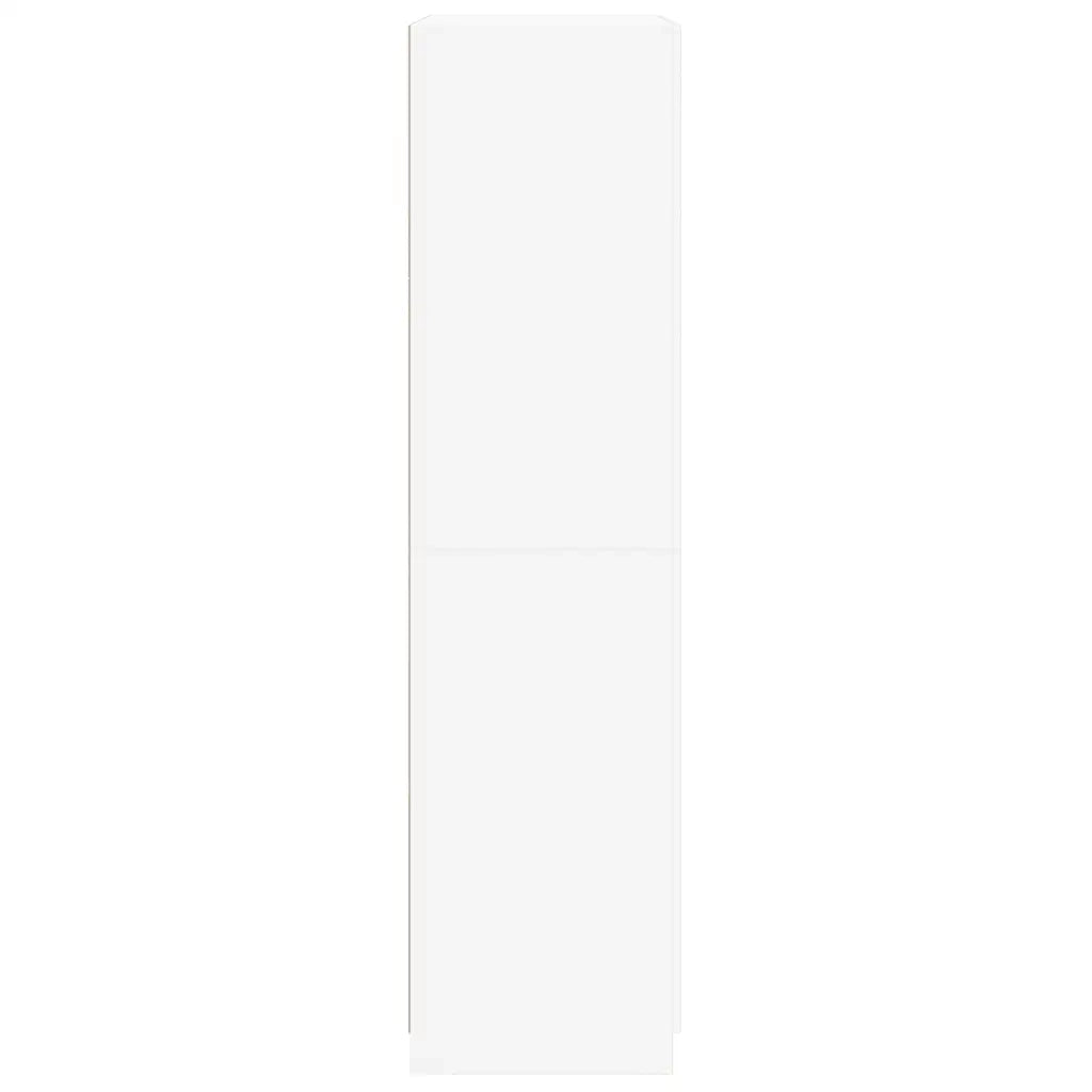 Armadio Bianco 90x52x200 cm in Legno Multistrato CFW8467769