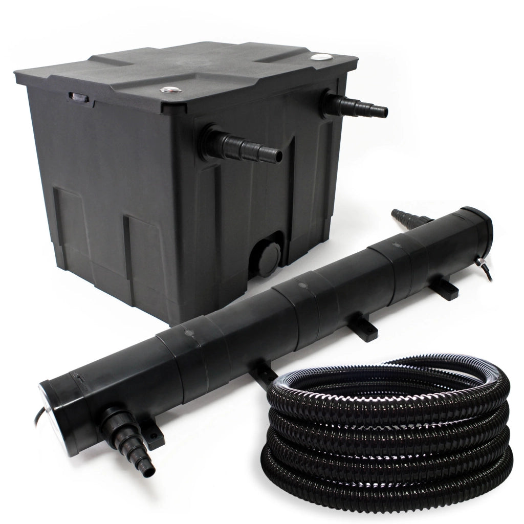 Set per laghetti filtro biologico 12000l chiarificatore UVC 72W