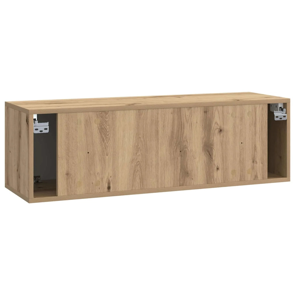 Mobile Porta TV da Muro Rovere Artigianale 98 x 31 x 30 cm 898224