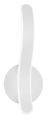 Applique da Interno a LED SMD in Metallo Bianco Opaco