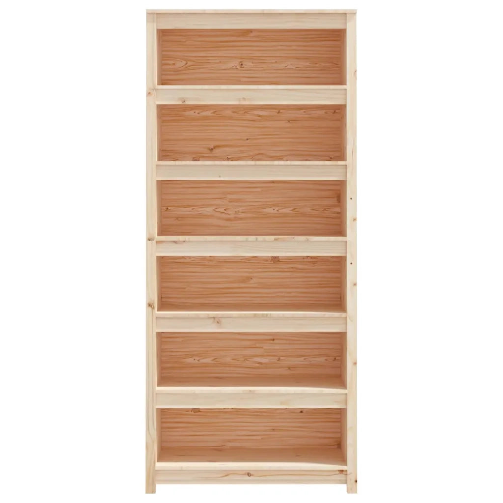 Libreria 80x35x183 cm in Legno Massello di Pino 821694