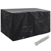 Coperture Arredi Giardino | Telone per mobili da esterni 2 pz 8 Occhielli 180x70x90 cm