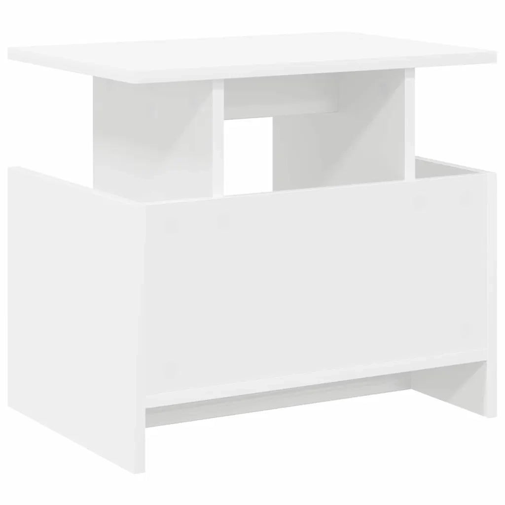 Supporto TV 2 pcs Bianco 50 x 35 x 45 cm Legno multistrato