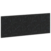 Testiera da Muro DELFT Nero Legno ingegnerizzato 897176