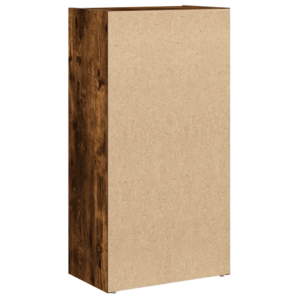Libreria Rovere Fumo 40x24x77 cm in Legno Multistrato