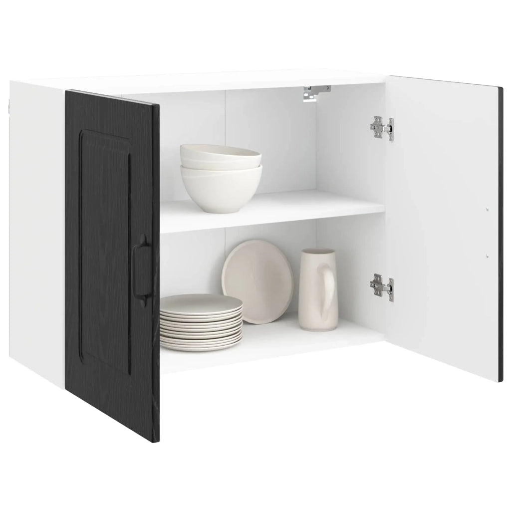Pannello lavastoviglie Kalmar Rovere Nero 80 x 31 x 60 cm