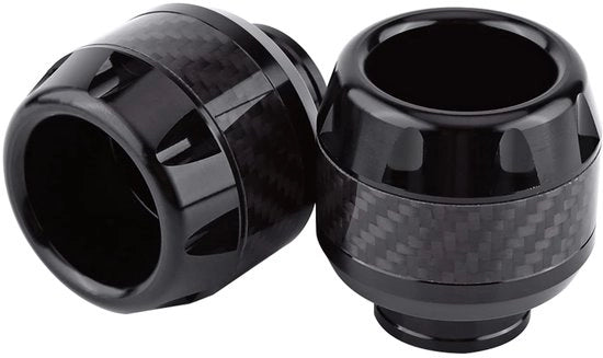 Protezione di Caduta per Motocicletta - Fibra di Carbonio - 1 Set - Resistenti ai Colpi - Dimensioni Adattabili - Materiali di Alta Qualità