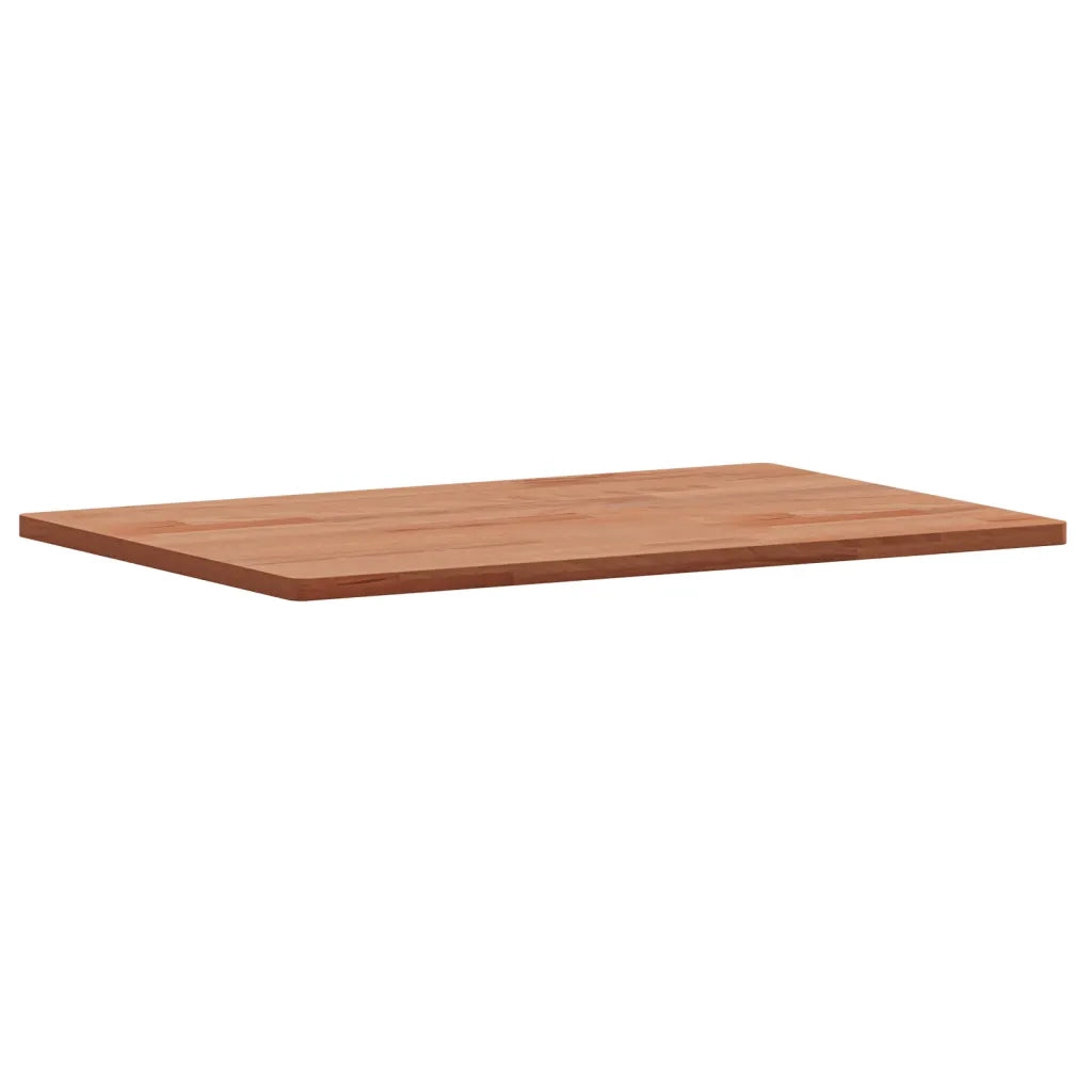 vidaXL Piano Bagno 60x40x1,5 cm Legno Massello di Faggio