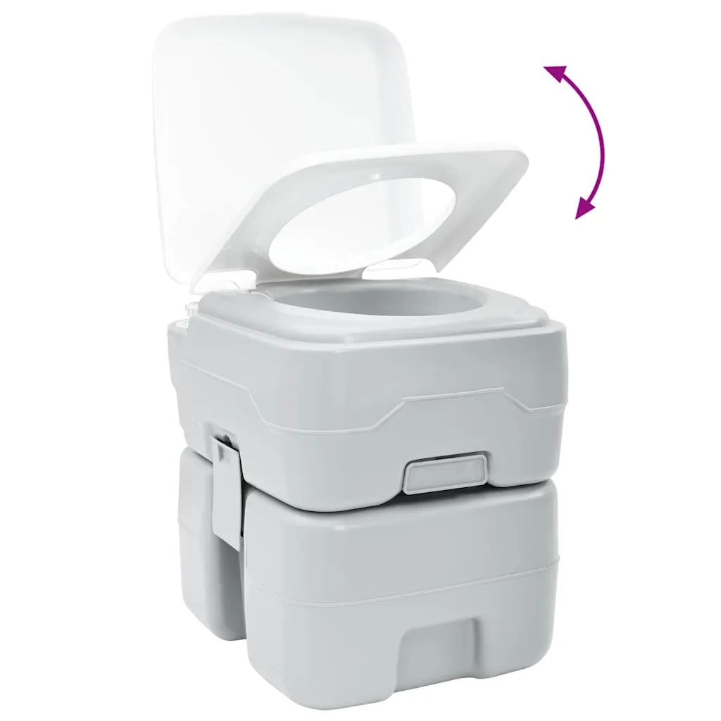 Toilette da Campeggio Grigio 41,5 x 36,5 x 42 cm 42001435