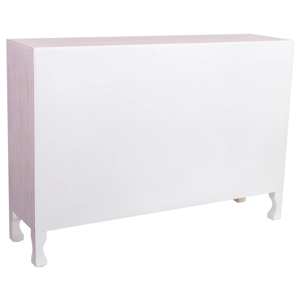 Credenza in legno con 4 ante 100,5x26x70h cm