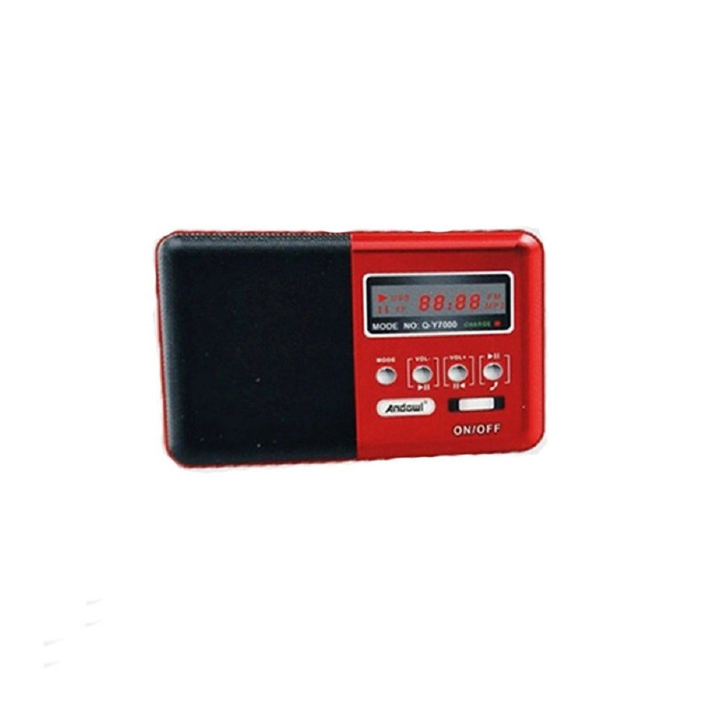 Trade Shop - Speaker Wireless Bluetooth Ricaricabile Altoparlante Radio Fm Portatile Q-y7000 -