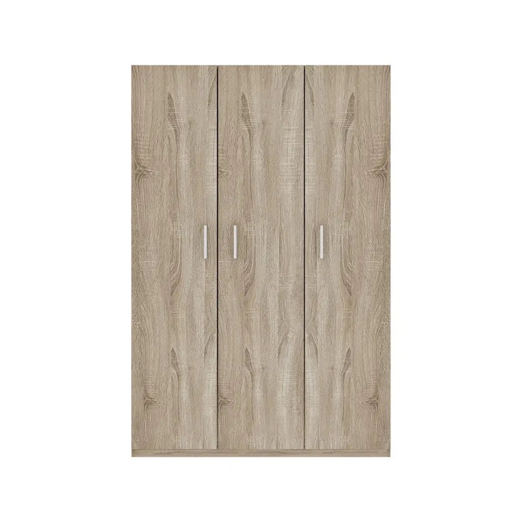 Armadio 3 porte TOM – Rovere Sonoma – Ampio spazio di stoccaggio