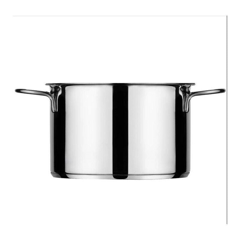 KOOK PENTOLA ACCIAIO INOX 22 CM – CASSERUOLA CUCINA ALTA QUALITÀ