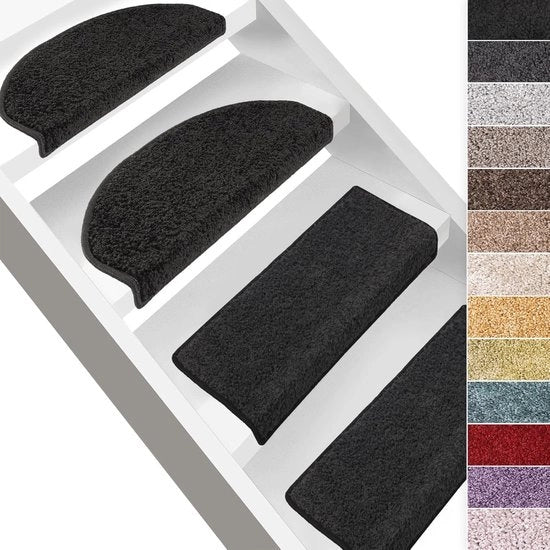 Tappeti di Trappatoie ad Alta Densità per Scale - Rondi e Quadrati in 12 Colori