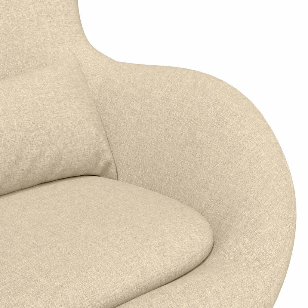 Poltrona uovo Crema 63 x 73 x 90 cm Tessuto 42002742