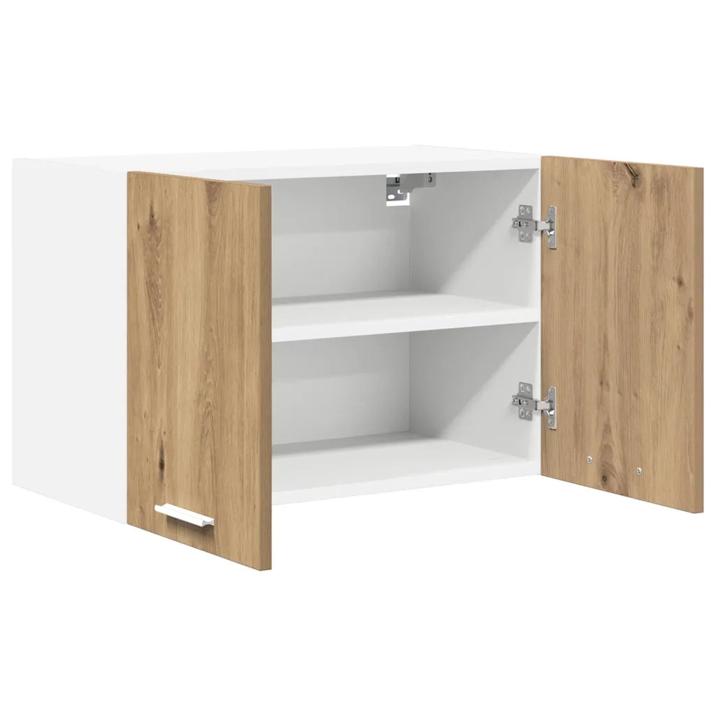 Armadio pensile Rovere Artigiano e Bianco 60 x 31 x 40 cm 884176