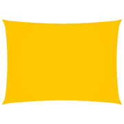 Vela ombreggiante/ombrellone rettangolare in tessuto Oxford 2 x 4,5 m giallo 02_0009621