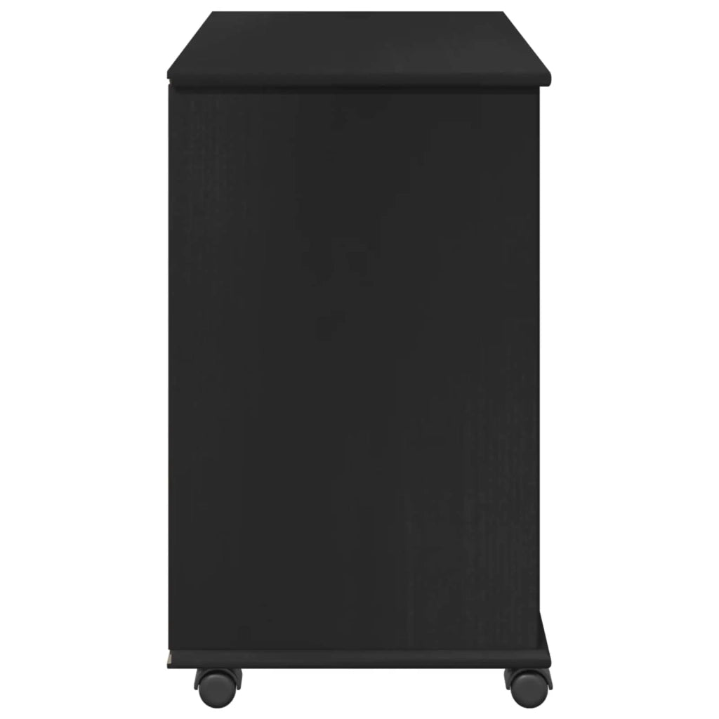 Mobile con Ruote con ruota Nero 63,5 x 39 x 65,5 cm 42028379
