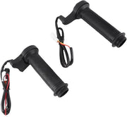 Manubri Antiscivolo Elettrici Riscaldati per Motocicletta/Fiat/Fotocross - 1 Paio - 22 Mm (7/8 Pollice) - Manubrio con Grip Comodo - Manubri Riscaldati per la Mano