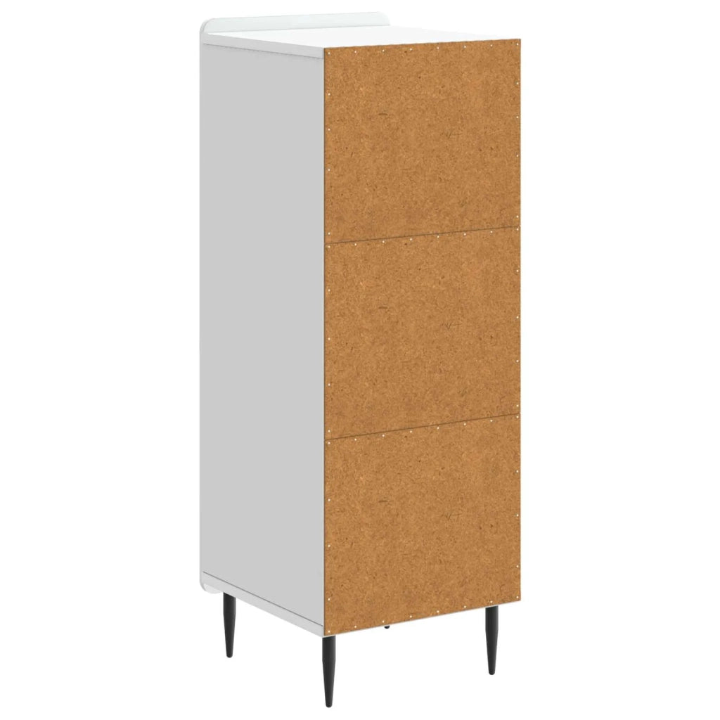 Credenza Bianco 34,5 x 33 x 92 cm Legno ingegnerizzato 894365
