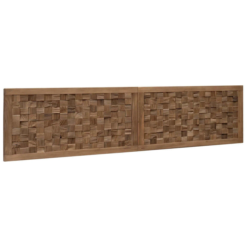 Testiera | Testata Naturale Legno di teak solido