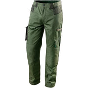 Topex 81-222-s pantaloni da lavo ro oliva 65% cotone + 35% polies