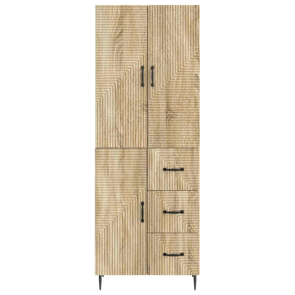 Set di armadi 2 pcs Rovere Sonoma 66 x 34,5 x 89,5 cm