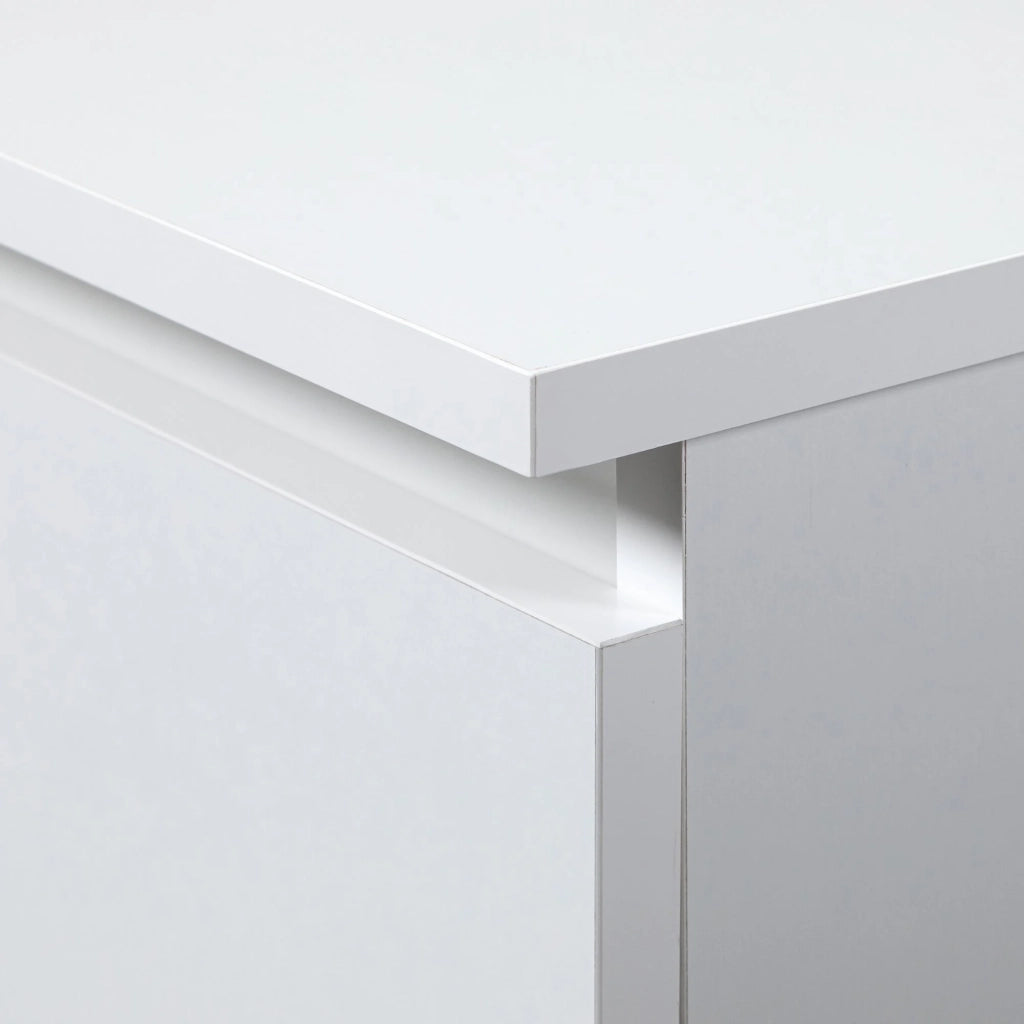 Cassettiera AKORD K100 Bianca 101 cm 2 ante 3 cassetti 101x35x76 cm