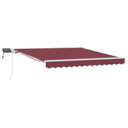 Tenda da Sole | Tenda parasole Retrattile Manuale con LED Bord¨° 300x250 cm