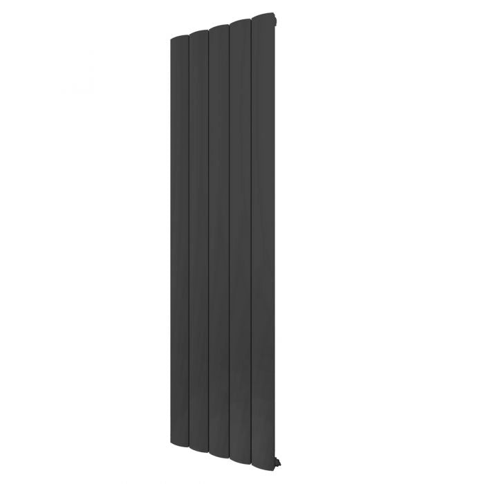 Termoarredo Modello Alma Varie Misure H1800 Colore Nero Antracite - Antracite L. 470 mm	