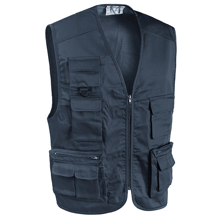 GILET DA LAVORO 'STAR' taglia XXL - blu  - SOTTOZERO