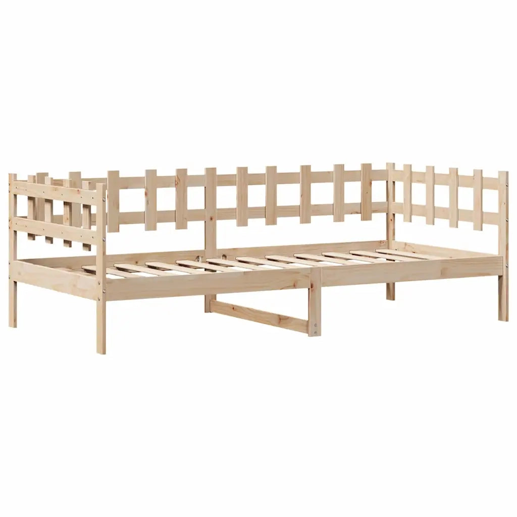 Dormeuse con Cassetti 90x190 cm in Legno Massello Pino