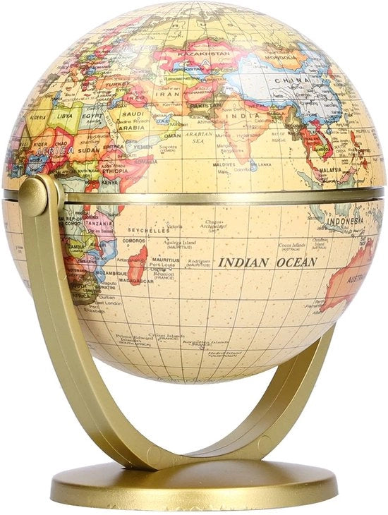 Mappa Mundi Rottante con Illuminazione - Mappa Mundi per l'Istruzione - Mappa Mundi Decorativa - Mappa Mundi per Bambini - Materiale Sostenibile - Codice Prodotto: WWB001 - Modello: MB-1000 - Dimensioni: 30 cm - Materiale: Legno Sostenibile