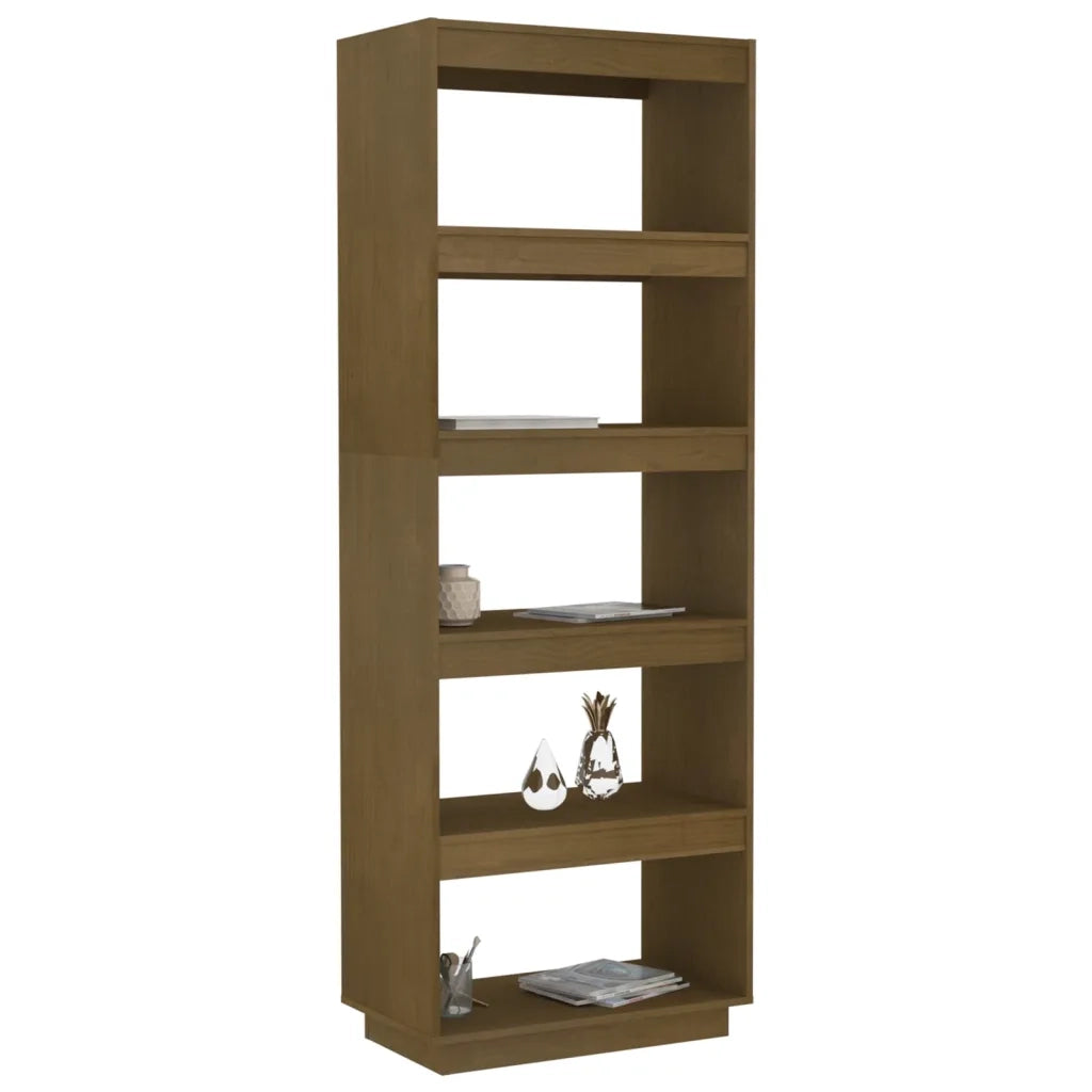 Libreria/Divisorio Ambra 60x35x167 cm in Massello di Pino 810877