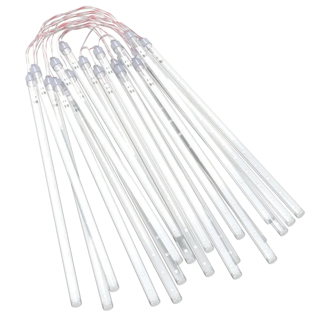 Luci Meteoriche 20pz 30cm Bianco Freddo 480 LED Interni Esterni 328549
