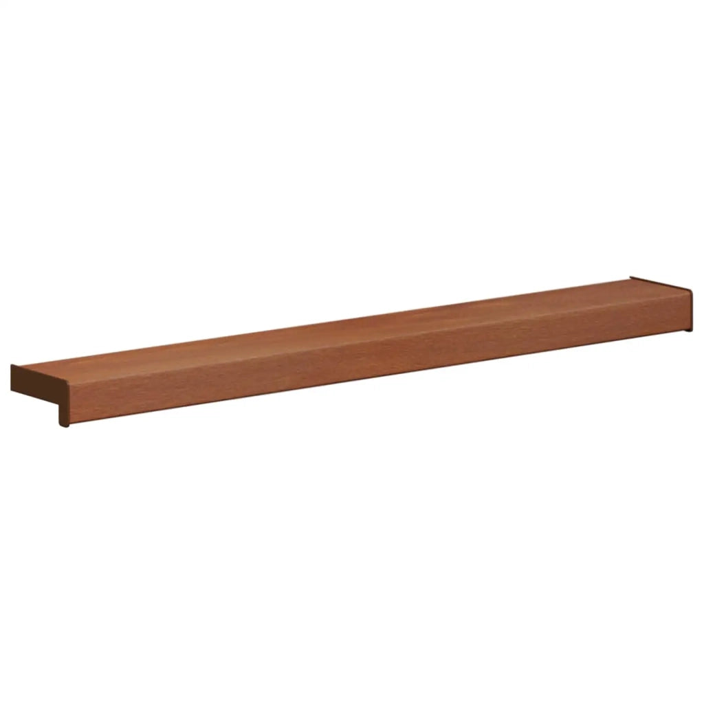 Soglia della Finestra Legno Marrone 100 x 10 x 4,5 cm PVC CFW1813639