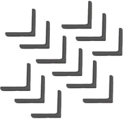 Protezione angolare 12 pezzi - Protezione angolare in silicone - Antibatterico - Vetro interno - Grande/Piccolo formato - Facile da pulire - Protezioni angolari